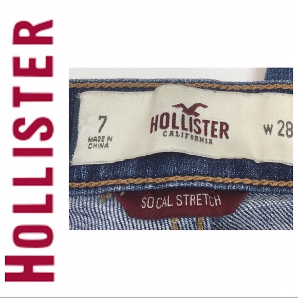 Hollister Distressed Capri Jeans Size 28 - Picture 4 of 4